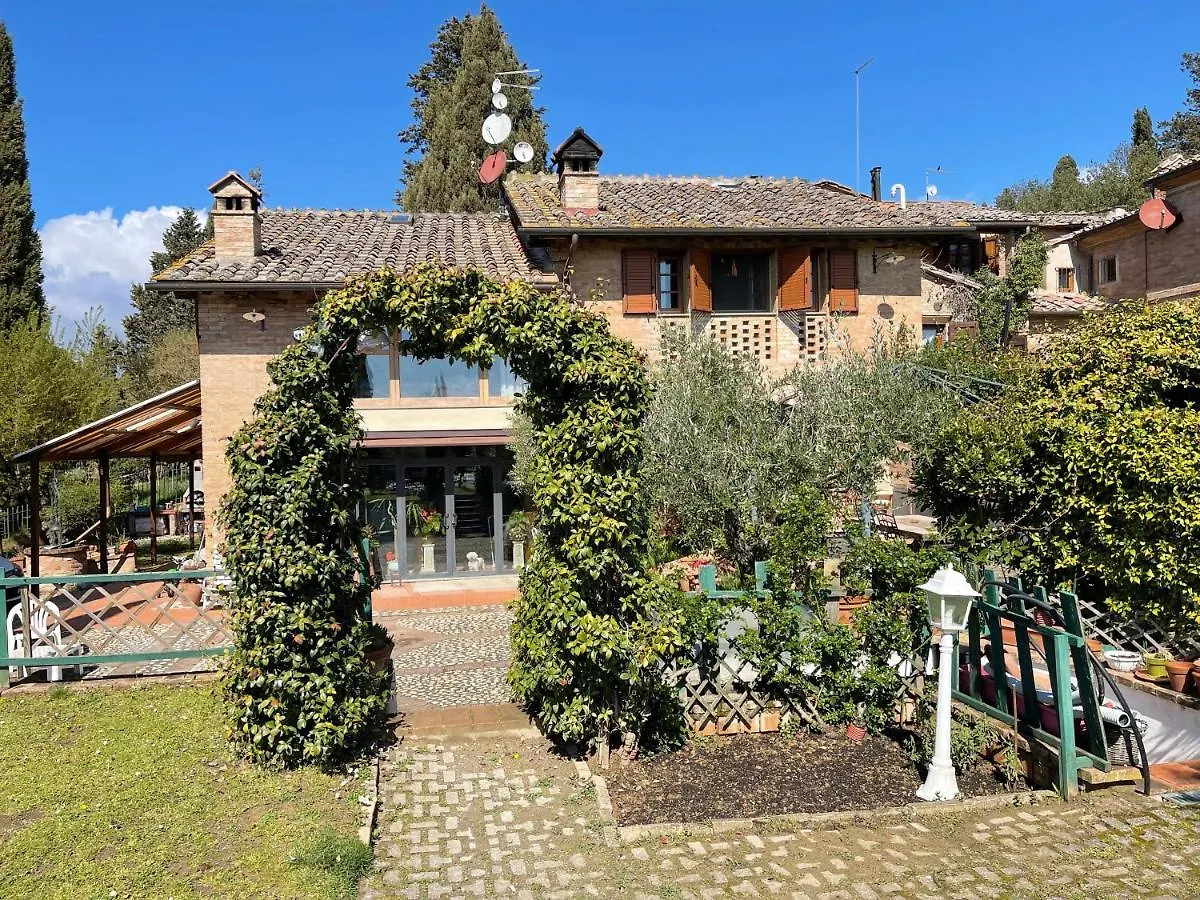 Sweet Home con Piscina e Giardino a Siena 0*,